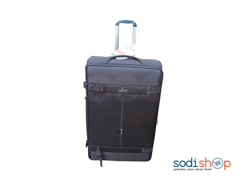 Valise à Roulette Double Trolley Couleur Marron Moyen M BG0053