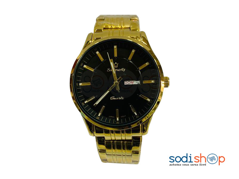 Superiority, Montre de Luxe Unisexe - Couleur Or DI0026