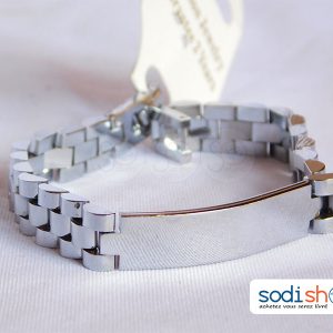 Bracelet en Acier Inoxydable, Class et Résistant Pour Homme et Femme - Couleur Argent SODI00
