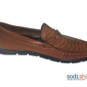 Chaussure Mocassin, Classe et Confortable, Très Résistante Pour Adolescent  - Couleur Marron DD0074
