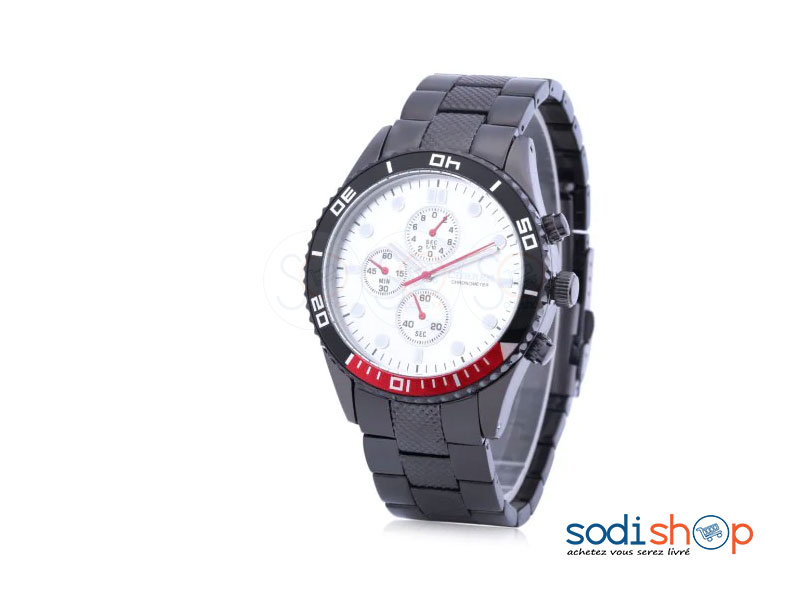 Montre à Quartz, Curren 8028, Style Classique Pour Homme, Haute Qualité en Acier SODI00