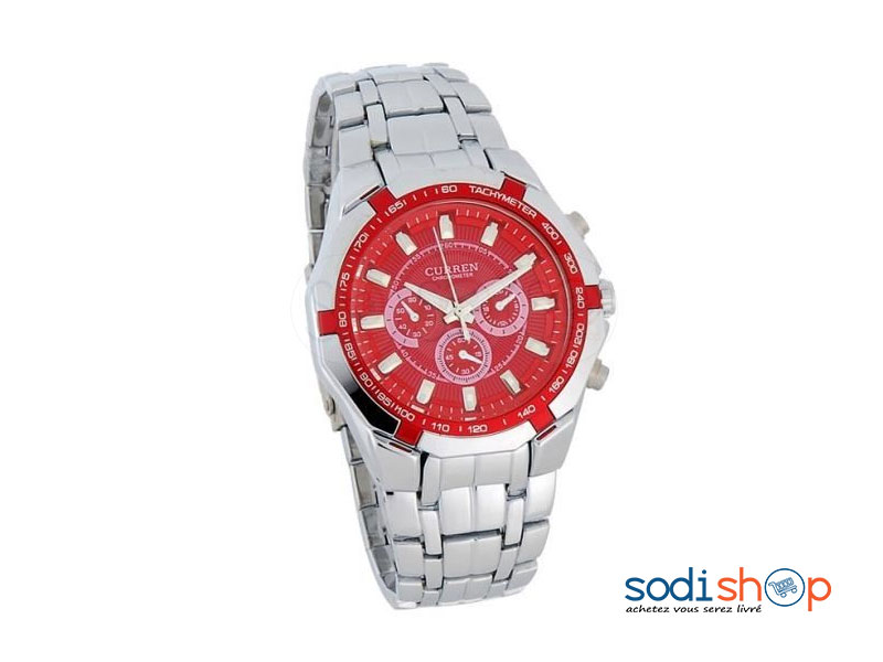 Curren 8084, Montre Elégante en Acier, Style Classique, Cadran Analogique - Pour Homme SODI00 – Image 4