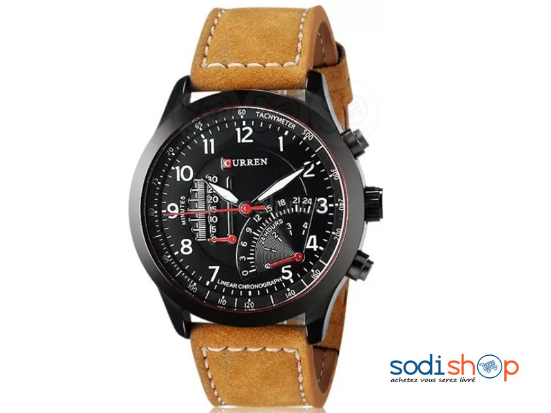 Curren 8152, Montre de Luxe Haute Qualité Pour Homme SODI00