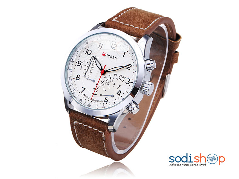 Curren 8152, Montre de Luxe Haute Qualité Pour Homme SODI00 – Image 3