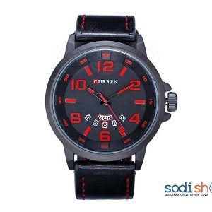 Curren 8240, Montre de Luxe avec Date + Bracelet en Cuir - Pour Homme SODI00