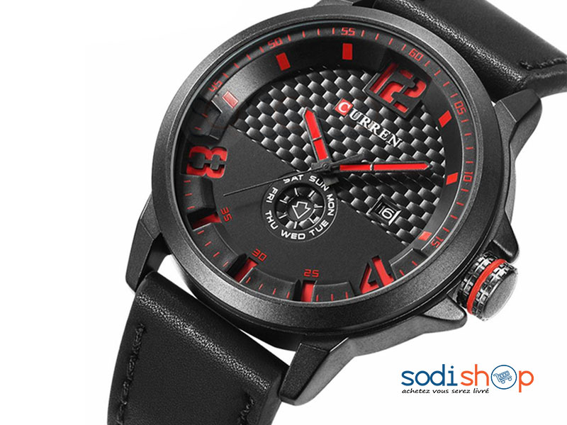 Curren M-8253, Montre Décontractée Pour Homme, Style Classique Élégant SODI00 – Image 3