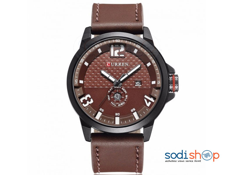 Curren M-8253, Montre Décontractée Pour Homme, Style Classique Élégant SODI00 – Image 6
