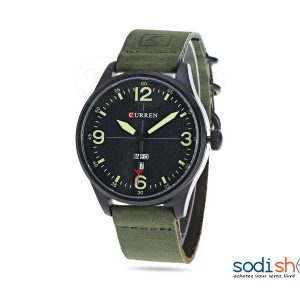 Montre Curren 8265, Conception Luxueuse, Cadran Analogique avec Date - Pour Homme SODI00