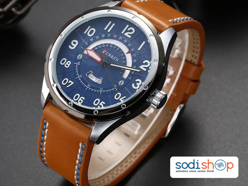 Montre Curren 8267, Conception Luxueuse, Cadran Analogique - Pour Homme SODI00 – Image 4