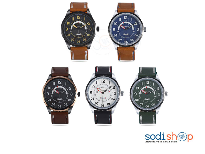 Montre Curren 8267, Conception Luxueuse, Cadran Analogique - Pour Homme SODI00 – Image 3