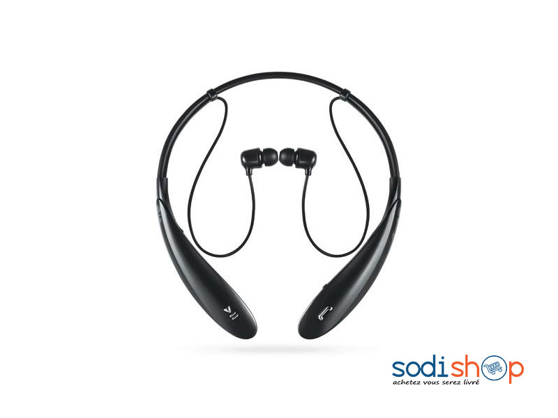 LG HBS-800 Écouteurs Bluetooth Sans fil, Son Puissant, Ultra Performant Pour Smartphones LG0017