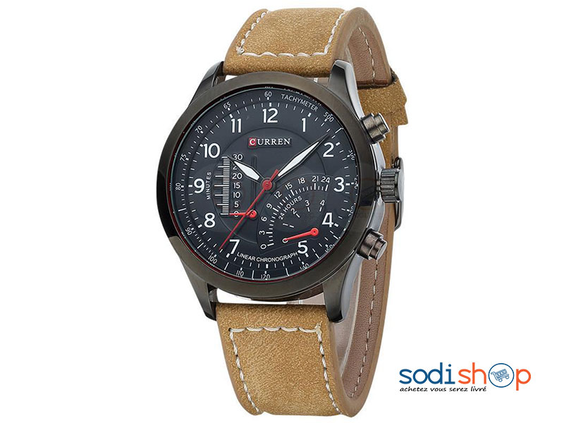 Curren 8152, Montre de Luxe Haute Qualité Pour Homme SODI00 – Image 2