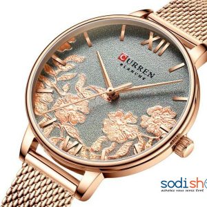 Curren 9065 , Montre de Luxe en Acier Inoxydable Pour Femme SODI00
