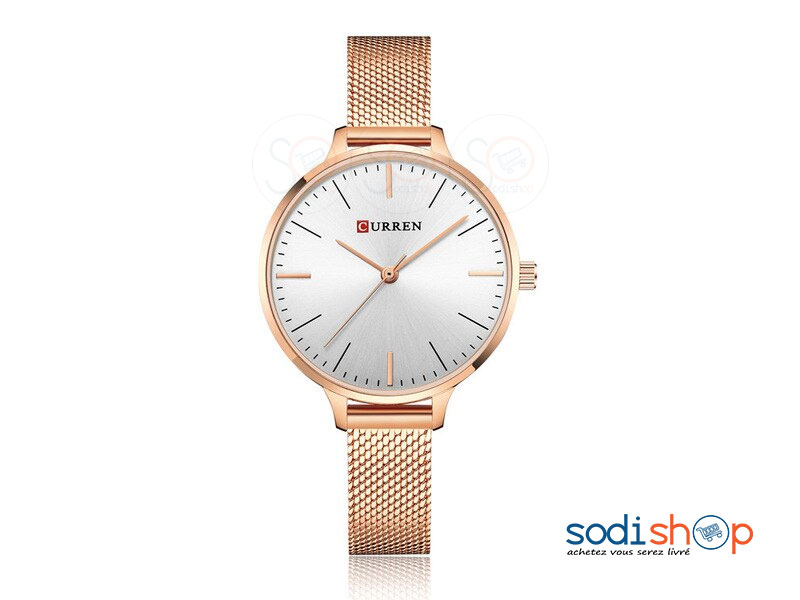 Montre Bracelet Pour Femme CURREN-C9022 Bracelet en Maille SODI00 – Image 3