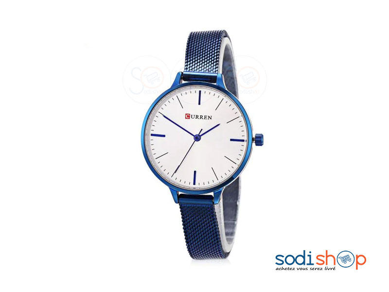 Montre Bracelet Pour Femme CURREN-C9022 Bracelet en Maille SODI00