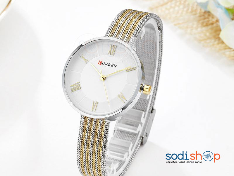 Montre-Bracelet Pour Femme Curren-C9020 En Acier SODI00