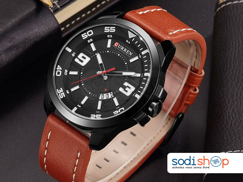Montre CURREN-M-8213 Pour Homme Mode Casual Quartz SODI00 – Image 4