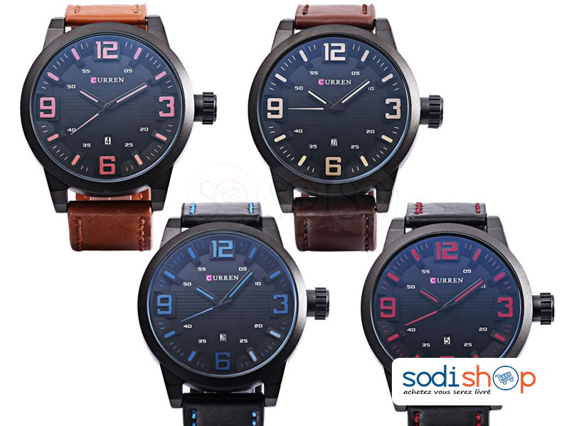 Montre CURREN-M-8241 Pour Homme Mouvement à Quartz SODI00 – Image 2