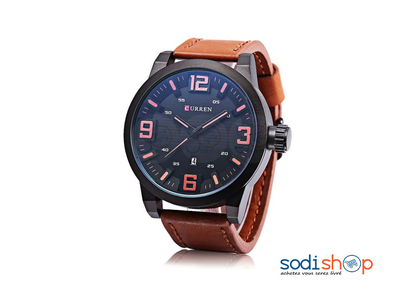 Montre CURREN-M-8241 Pour Homme Mouvement à Quartz SODI00