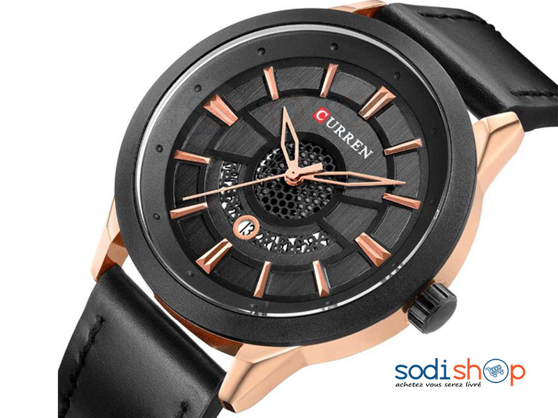 Montre CURREN M-8330 à Affichage Analogique Mouvement à Quartz SODI00