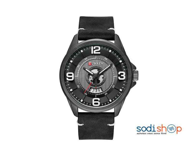 Montre Casual Homme Curren M-8305 Mouvement à Quartz Analogique SODI00 – Image 3