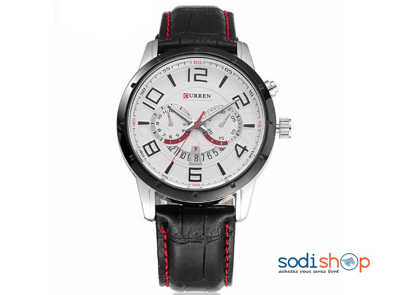 Montre Curren-M-8140 à Calendrier Pour Homme Mouvement Quartz SODI00 – Image 4