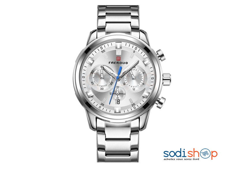 Montre Faerduo 8226 Pour Homme avec Chronographe Mouvement à quartz SODI00