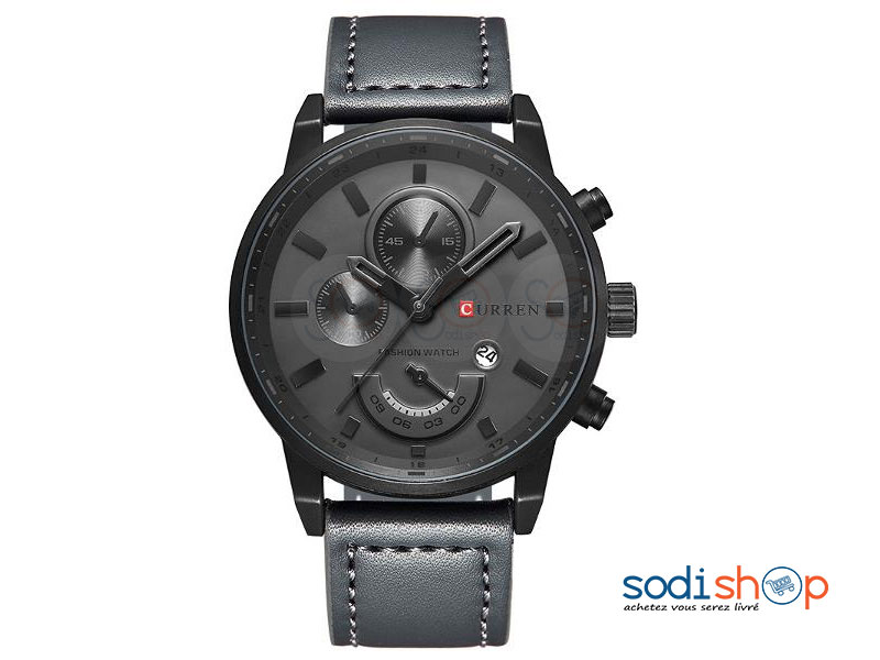 Montre Homme CURREN-M-8217 en Simili Cuir SODI00 – Image 2