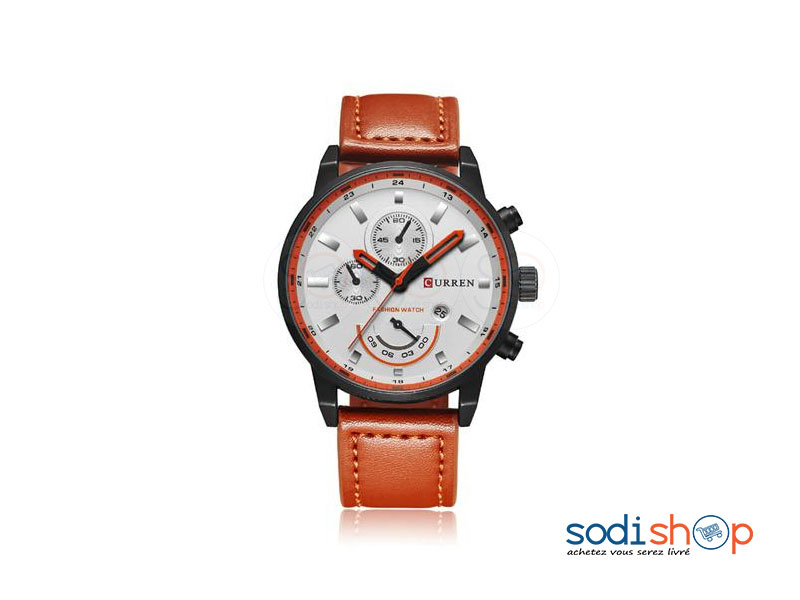 Montre Homme CURREN-M-8217 en Simili Cuir SODI00 – Image 3