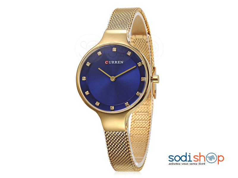 Montre Pour Femme Marque Curren C9008 En Acier SODI00 – Image 4