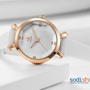Montre à Quartz élégant ultra fine Pour Femme  SK-8046 SHENGKE - SODI00