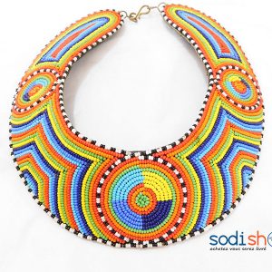 Parure Pour Femme Collier Artisanal Multicolore MT0077