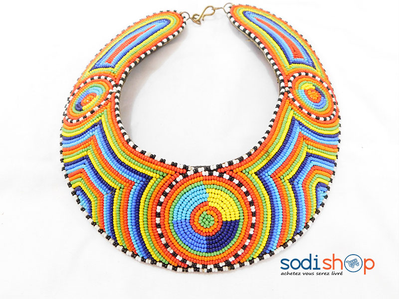 Parure Pour Femme Collier Artisanal Multicolore MT0077