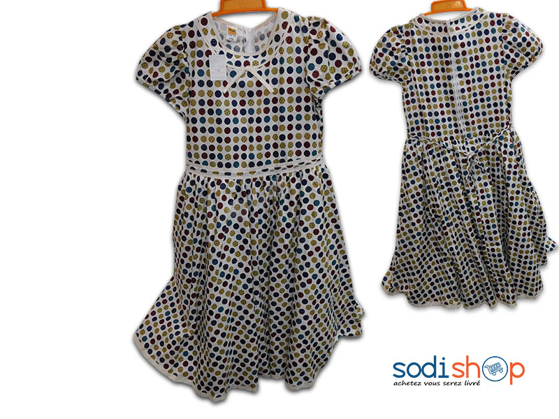 Robe Imprimé Pour Enfant Multicolore DD0074 – Image 2