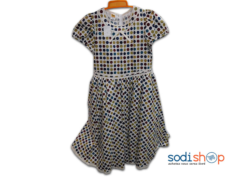 Robe Imprimé Pour Enfant Multicolore DD0074