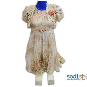 Robe pour Petite Fille Imprimer Fleur DD0074