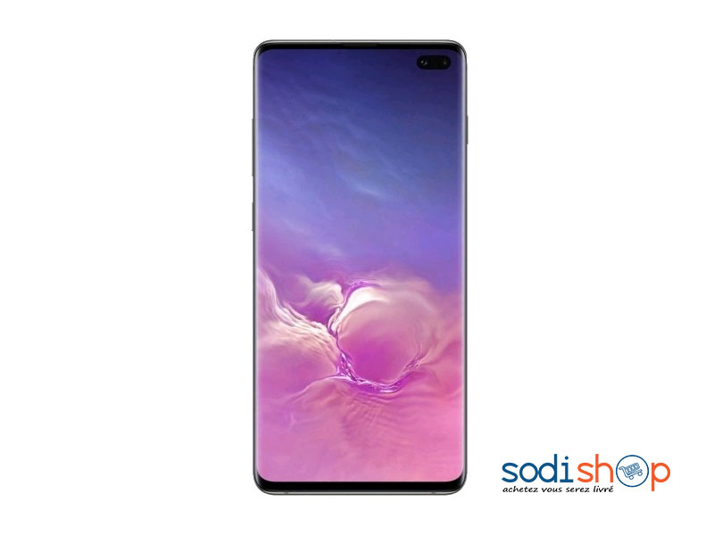Samsung Galaxy S10+ Smartphone 4G, Design Innovant, Dual Sim, 6.4 Pouces - 128 Go, 8 Go Ram Téléphone Portable KE00010