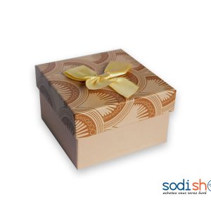 Mini Boite d’Emballage Marron, Super Design, Pour Montres et Accessoires de Luxe SODI00