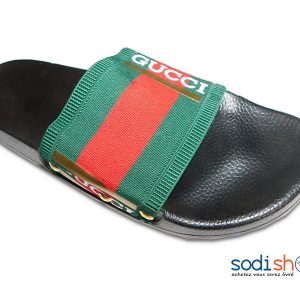 Tapette Gucci, Class et Confortable, Pour Homme et Femme - Couleur Noir/Vert MS0076