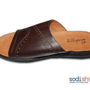 Sandale en Cuir Zahara Pour Homme Couleur Marron MS0076