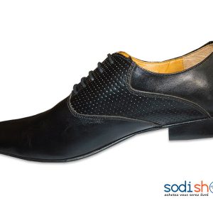 Soulier Pour Homme, Design Très Chic - Couleur Noir MS0076
