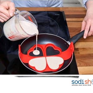 Moule à Friture en Silicone Forme en Cœur AM0036