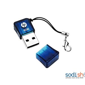 Clé USB 2.0 HP V165W, Transfert Rapide et Efficace, Résistant à L’Eau et aux Chocs - Capacité 8 GB SODI00
