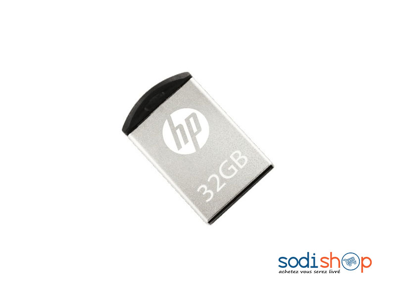 Clé USB HP V222W, Haute Qualité, Ultra Résistant - Capacité 32 GB SODI00