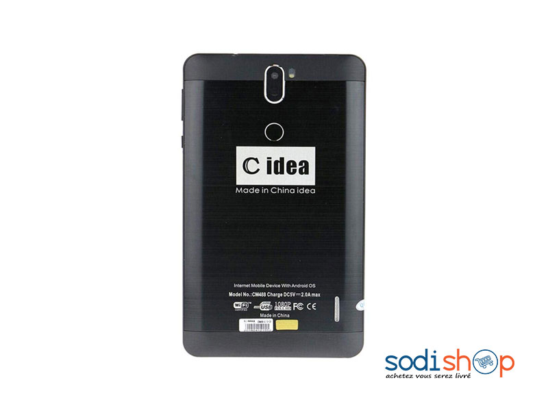 Tablette Cidea CM488 Double SIM 8 Go Wi-Fi 4G LTE Noir Smartphone SODI00 – Image 3