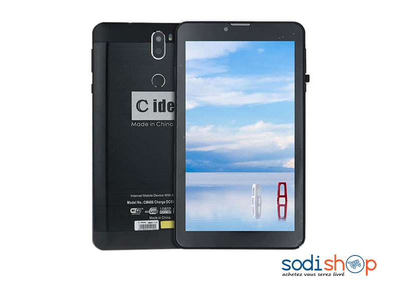 Tablette Cidea CM488 Double SIM 8 Go Wi-Fi 4G LTE Noir Smartphone SODI00