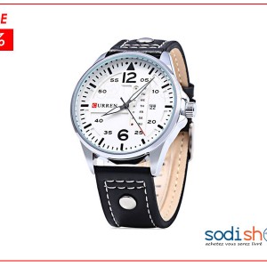 Curren M-8224, Montre Élégante en Cuir, Style Classique - Pour Homme SODI00
