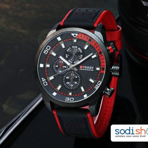Montre à Quartz Curren 8250 Pour Hommes d’Affaires, Haute Qualité en Cuir SODI00