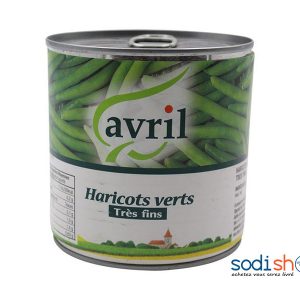Avril, Haricot Vert Très Fins - 800G, RD0084