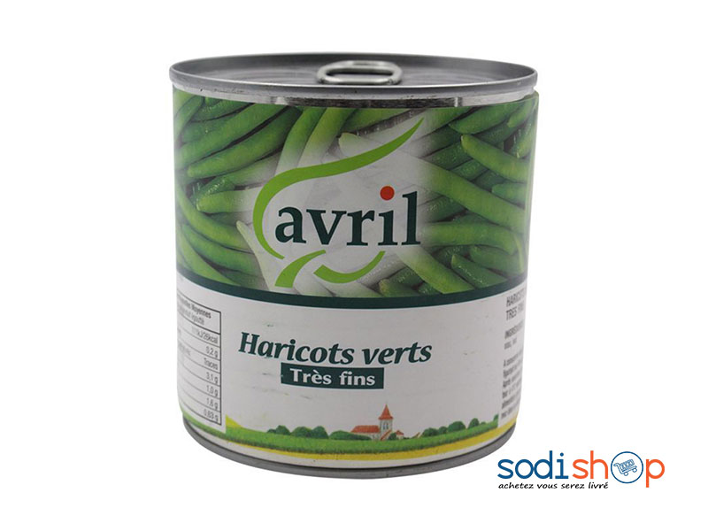 Avril, Haricot Vert Très Fins - 800G, RD0084